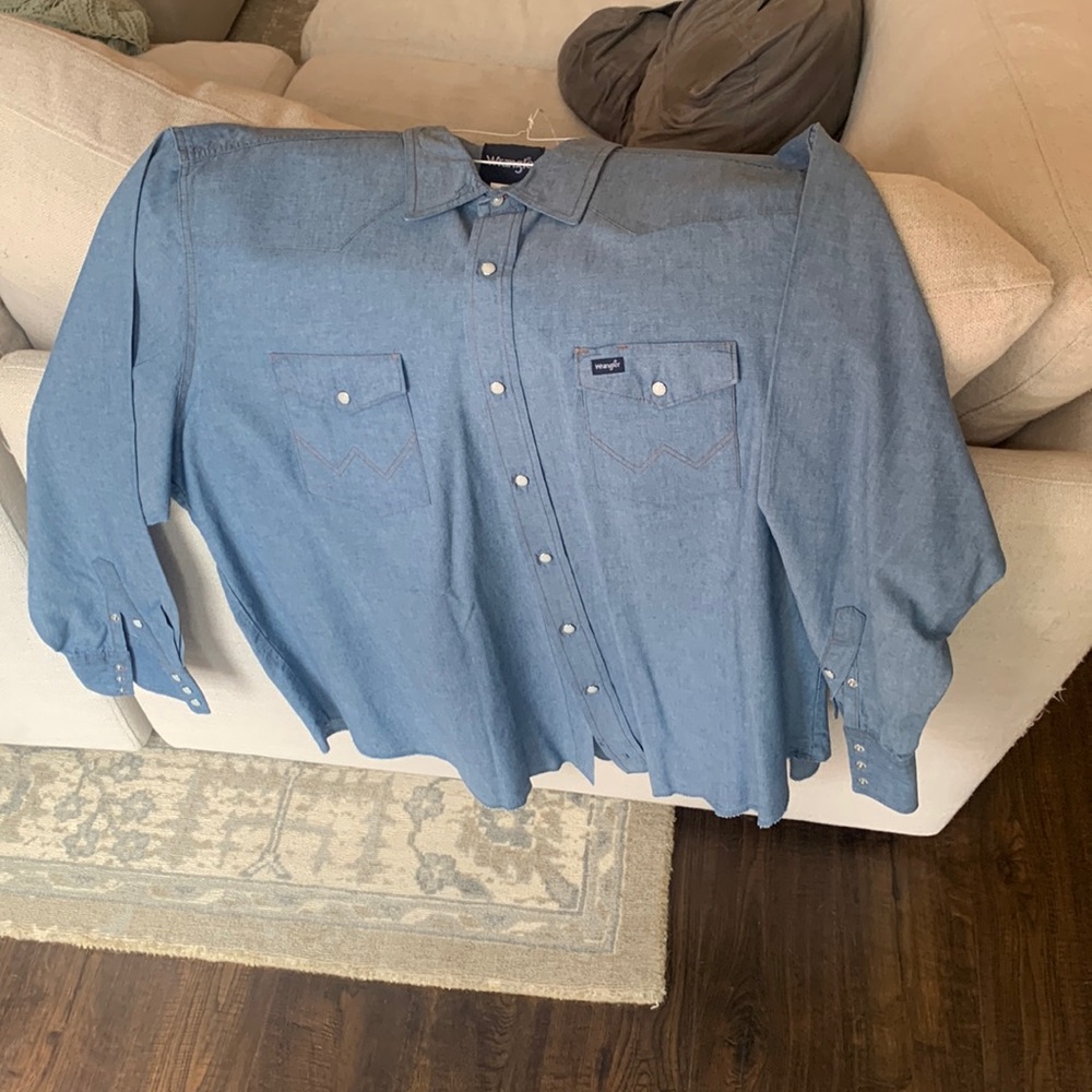 Wrangler denim long sleeve